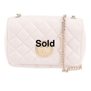 Versace La Medusa nappa quilted leather chain small